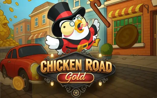 Spelbanner för Chicken Road Gold